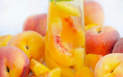 Sparkling Peach Sangria